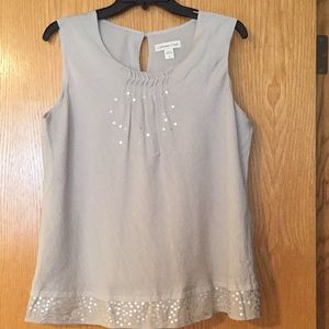 Beautiful gray tunic in Large 14